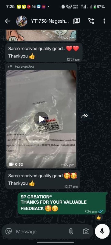 WhatsApp Testimonial 1